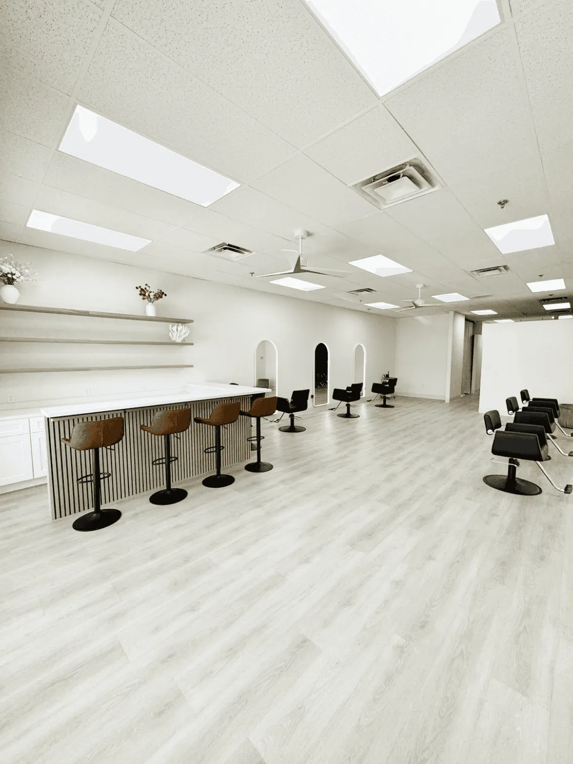 Salon floor